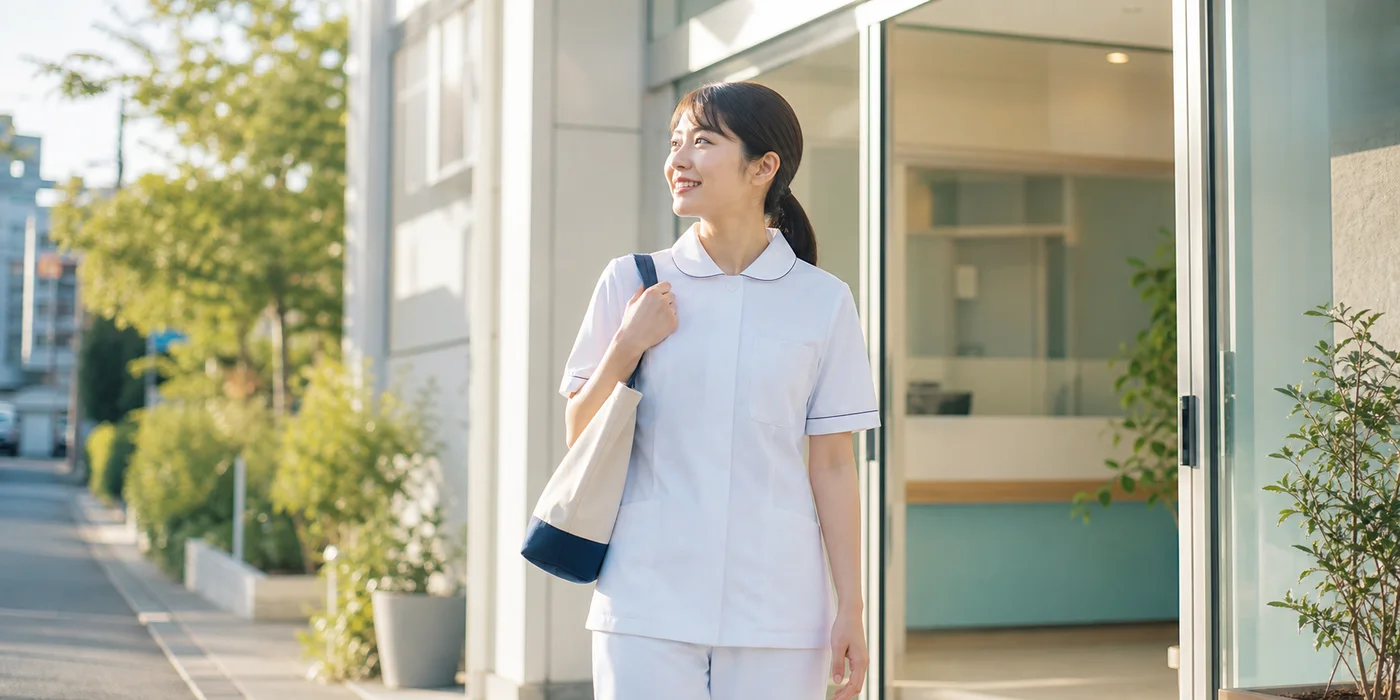 東京都の日勤のみ看護師求人の働き方を比較するイメージ