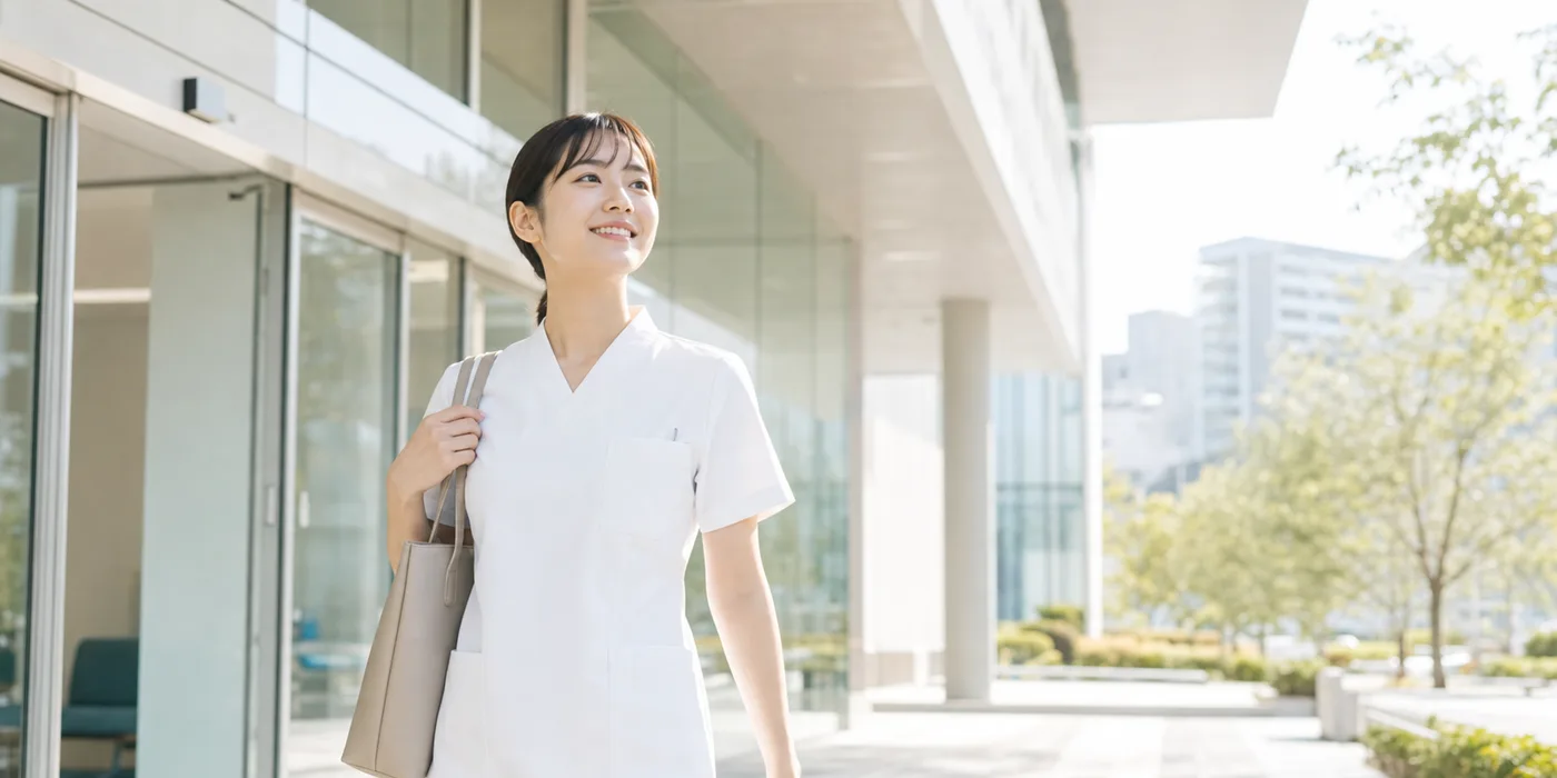 大阪府の日勤のみ看護師求人の働き方を比較するイメージ